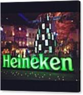 Heineken Tree In Singapore Canvas Print