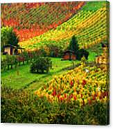 Hilly-baden Canvas Print