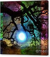 Holding The Moon Canvas Print