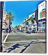 Hollywood Boulevard, La Canvas Print