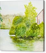 Horn Pond Woburn Ma Canvas Print