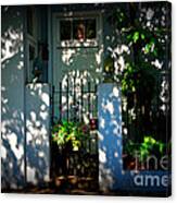 House Door 11 In Charleston Sc Canvas Print