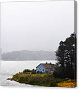 House On The Water - Vertical Canvas Print