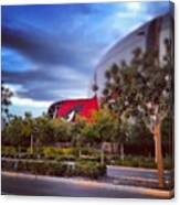 #hudson #football #stadium #cardinal Canvas Print