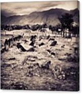 I Like :) #colombia #mountains #ruins Canvas Print