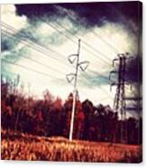 I Wish The Powerlines Changed For The Canvas Print