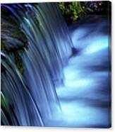 Ice Water Blue Canvas Print