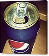 Ici Cest Pepsi Canvas Print