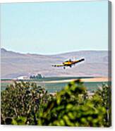 Idaho Crop Duster Canvas Print