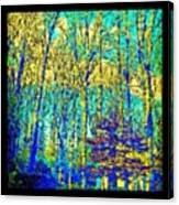 Impressionist Trees Canvas Print