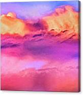Indian Ocean Sunset Canvas Print