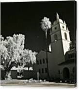 Infrared Csuci Bell Tower. #infrared Canvas Print