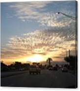 #iphone #floridasky #florida #sky Canvas Print