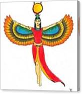 Isis Egyptian Mother Goddess Canvas Print