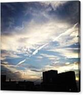 Jet Cloud Canvas Print