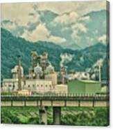 Journey From Taipei To Taichung City Canvas Print