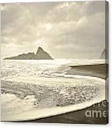 Karekare Beach In New Zealand Canvas Print