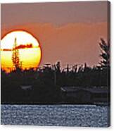 Key West Sunset Canvas Print