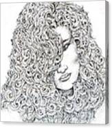 Curls Canvas Print