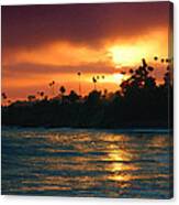 Laguna Sunset Canvas Print