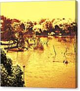 Lake In India Canvas Print