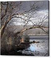 Lake In Upper Nyack Park Ny Canvas Print