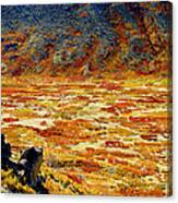 Lasal Mt. Kaleidoscope Canvas Print