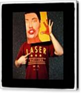 Laser @laserbarcelona #artwar #art Canvas Print