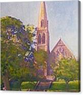 Leckie Memorial  Church  Peebles Scotland Canvas Print
