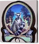 Zoofari Poster The Lemur #2 Canvas Print