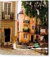 Lisbon Neighborhood Canvas Print