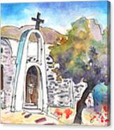Little Church In Elounda Canvas Print