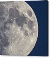Lovely Luna 29/07/2012 #moon #moonwatch Canvas Print