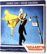 Lullaby Of Broadway, Doris Day, Gene Canvas Print