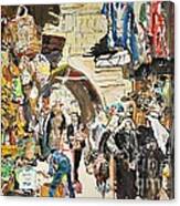 Mahane Yehuda Market Canvas Print