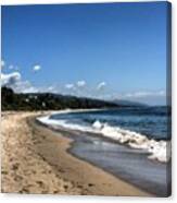 Malibu Beach #california Canvas Print
