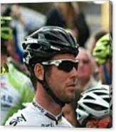 #markcavendish #cav At The Start Of Canvas Print