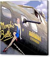 Memphis Belle Noce Art B - 17 Canvas Print