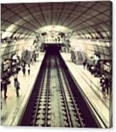 #metro #bilbao #architecture Canvas Print