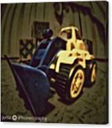 Mini Tractor 😁😁😁 Canvas Print