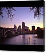 #minneapolis #cityscape From Canvas Print
