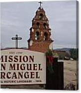 Mission San Miguel Canvas Print