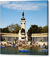 Monument To Alfonso Xii Canvas Print