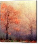 Moods Of Autumn Canvas Print