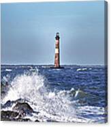 Morris  Island Lighthouse Canvas Print