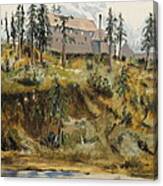 Mount Baker Lodge Canvas Print