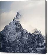 Mountain Peak In The Salvesen Range Canvas Print