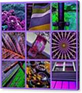 #mycolor9 - Purple Canvas Print