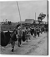 Near End Of The Bataan Death March, Us Canvas Print