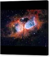 #nebula #outerspace #love #amazing Canvas Print